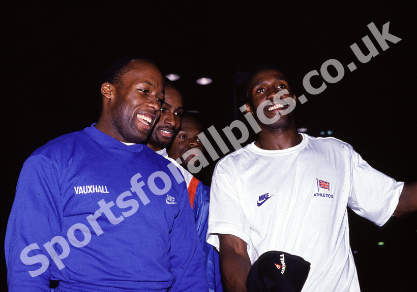 John Regis and Linford Christie